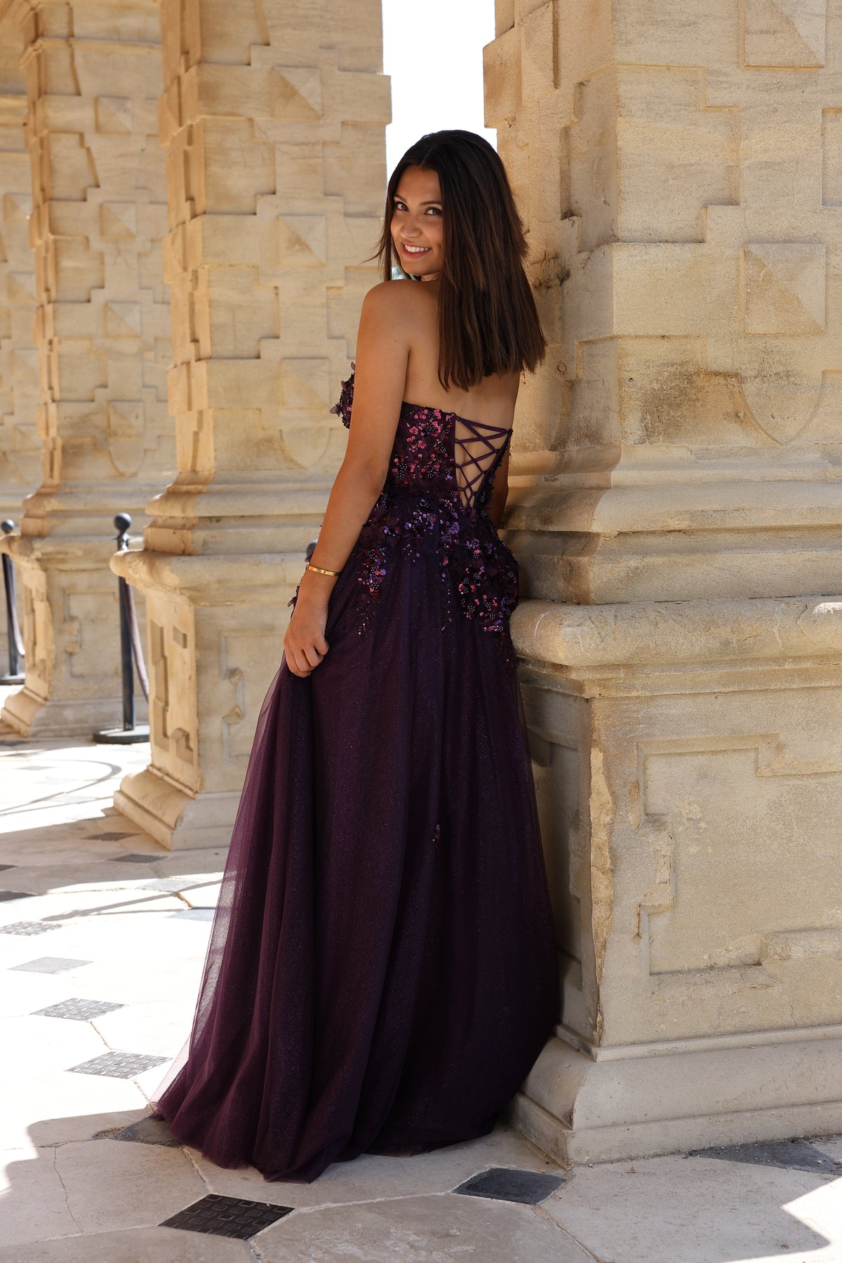 Aubergine | Back