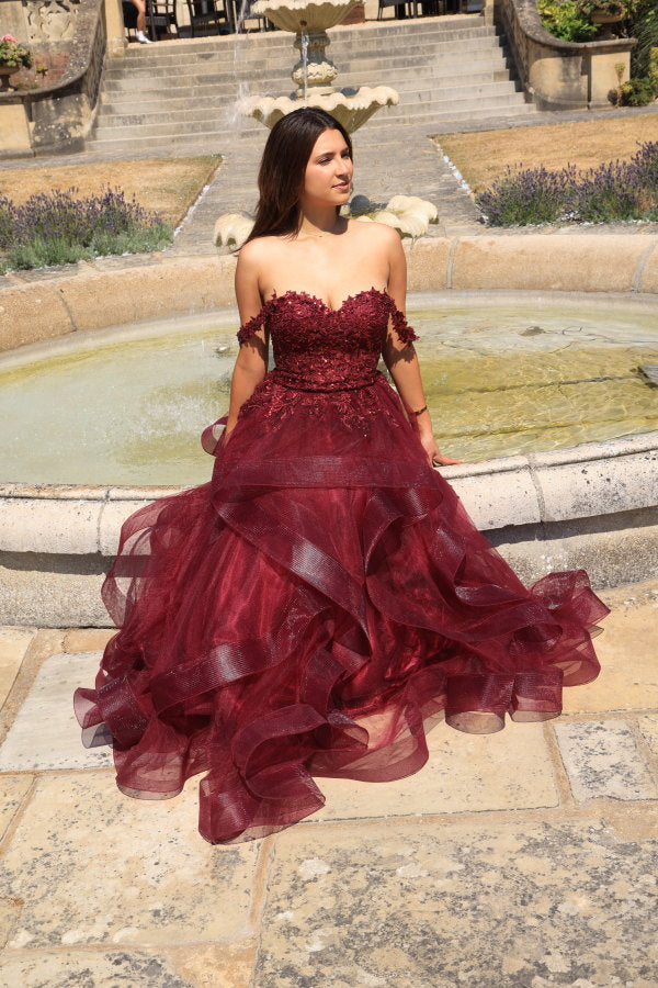 Burgundy | Front