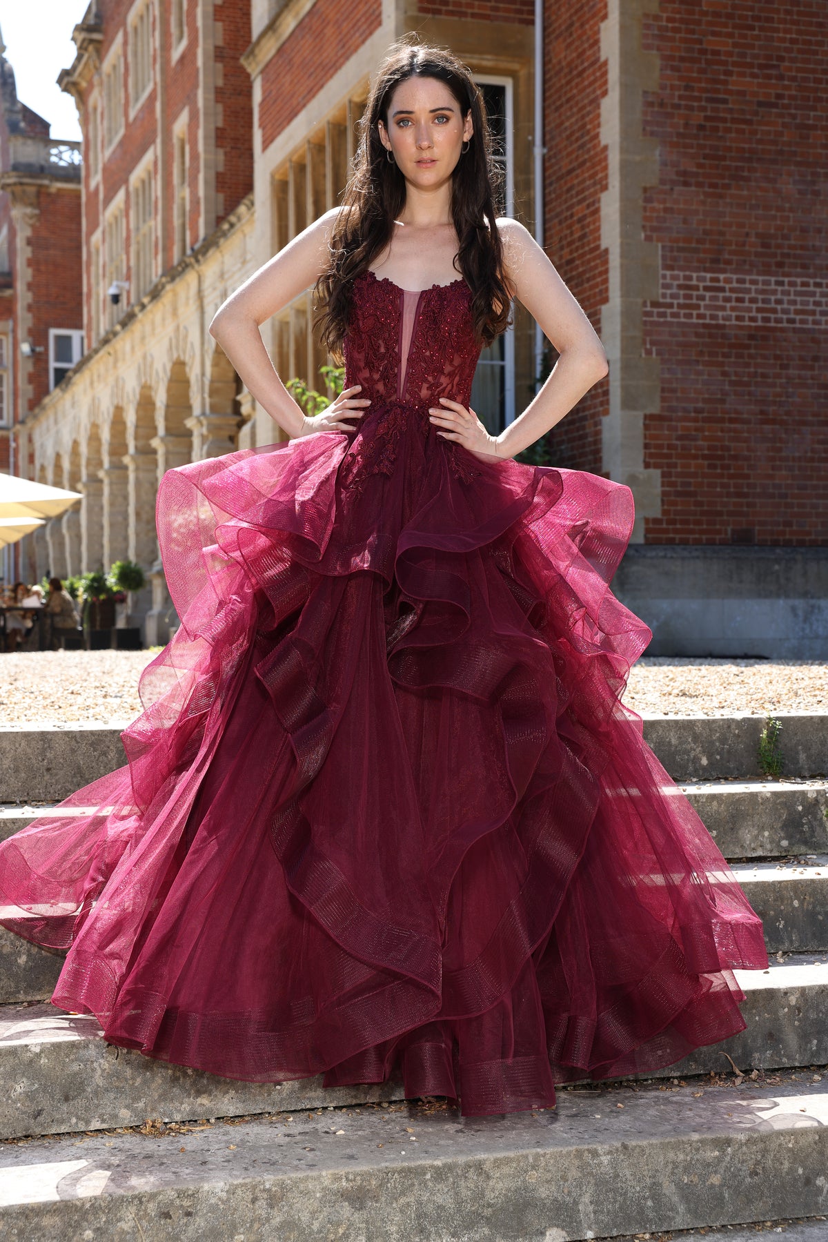 Burgundy | Front