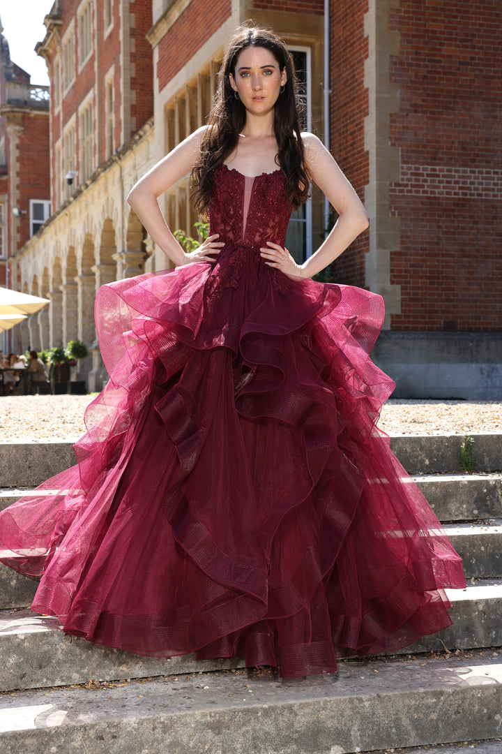 Burgundy | Front